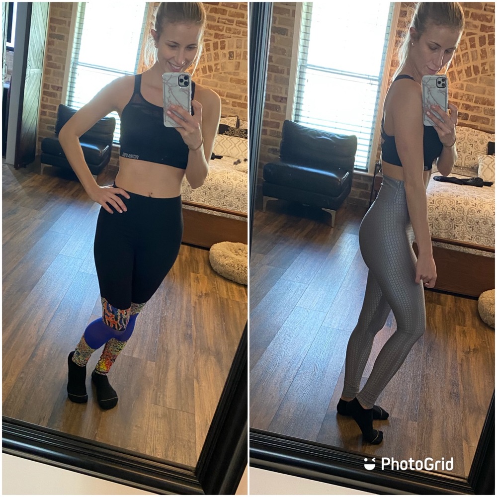 2 pairs of Fashion Nova Gym Pants